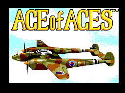 Ace of Aces (Europe) Title Screen